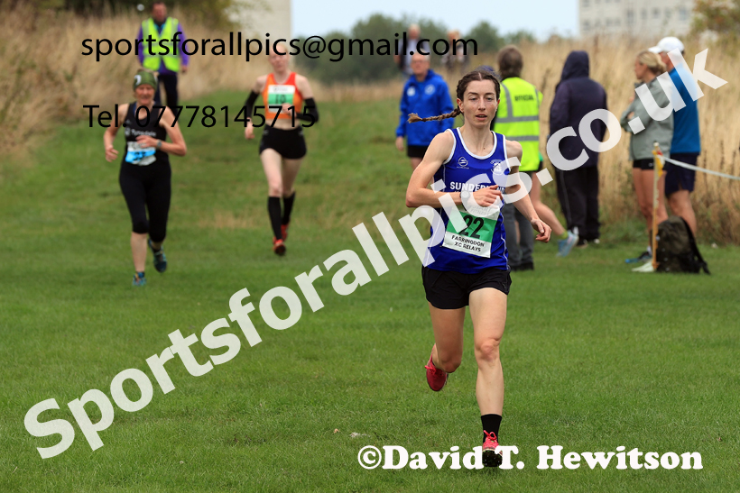 Senior Women, 2026 Sunderland Cross Country Relays, Herringdon, Sunderland. Photo: David T. Hewitson/Sports for All Pics